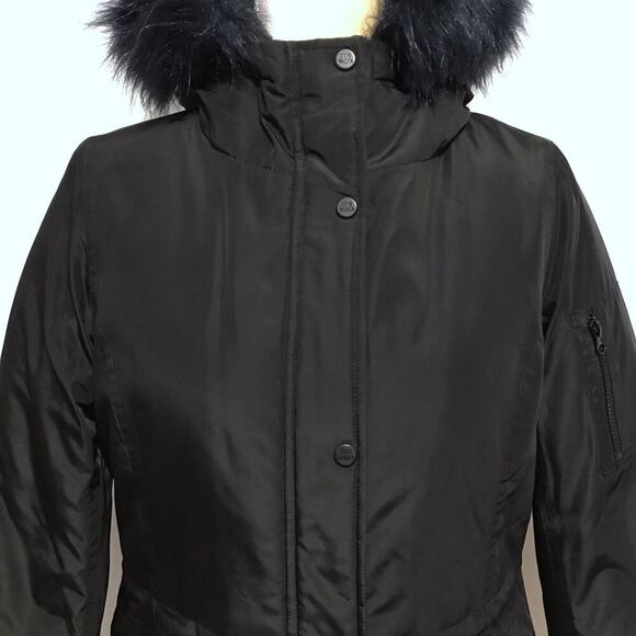 Steve Madden NWOT Black Puffer Jacket S - Picture 3 of 16